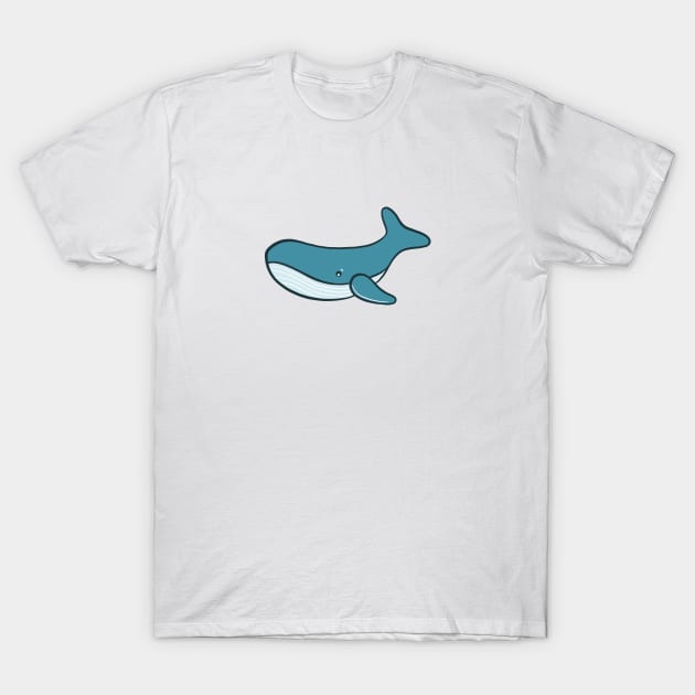 Cute whale illustration Whale T Shirt TeePublic